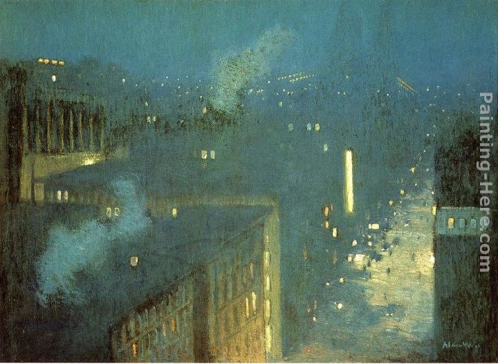 Julian Alden Weir The Bridge Nocturne